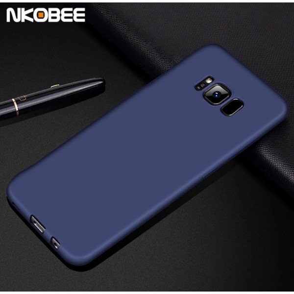 Slitesterk silikondeksel Samsung Galaxy S8 PLUS (NKOBEE) Ljusrosa