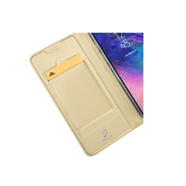 Eksklusivt deksel til Samsung Galaxy A6 Plus (SKIN Pro SERIES) Guld
