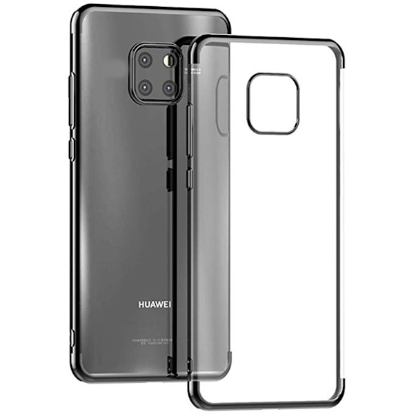 Elegant Skyddsskal för Huawei Mate 20 Pro (Electroplated) Silver