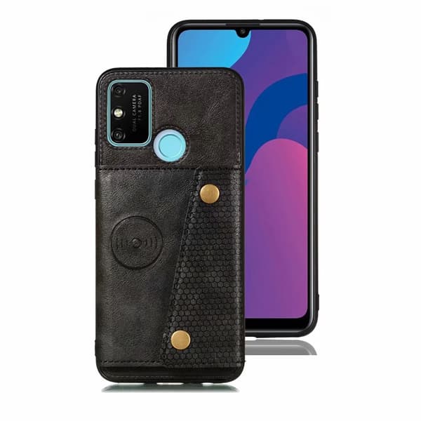 Smidigt Skal med Kortfack - Samsung Galaxy A21S Grå