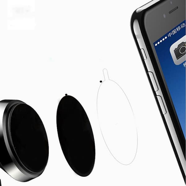 2-PAK Universal Metallplate for Magnetholder (32mm) Guld