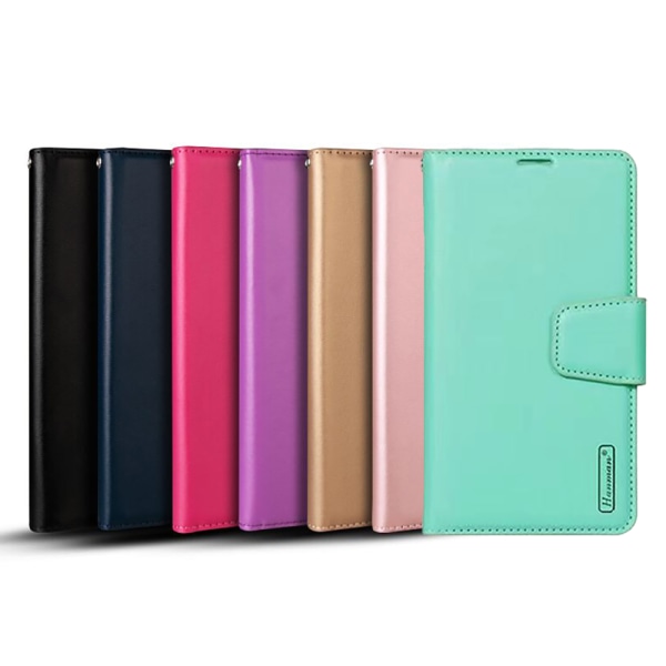 Samsung Galaxy A54 5G - Färgat Plånboksfodral 3-fack Ljusgrön