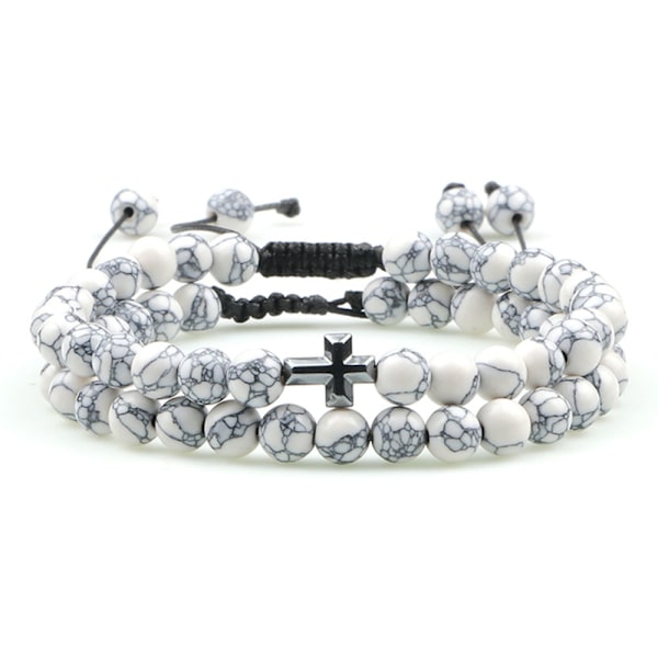 Stilsäkert Kularmband (Kors) Lava Svart
