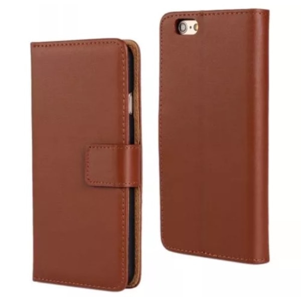 Stiltent Pl�nboksfodral i l�der fr�n NORTH (iPhone 6/6S) Lila