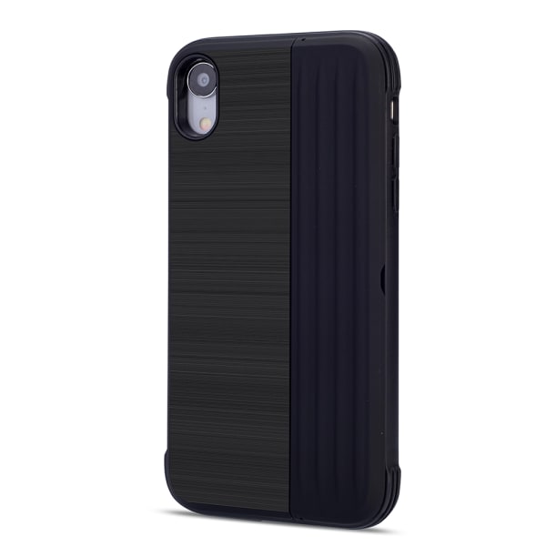 Beskyttelsesdeksel med kortlagring for iPhone XS Max (EXXO) Silver