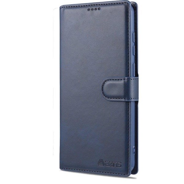 Stilig, glatt lommebokdeksel - Samsung Galaxy A72 Blå