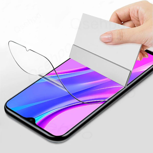 3-PACK Redmi 10C Hydrogel näytönsuoja HD 0,2mm Transparent