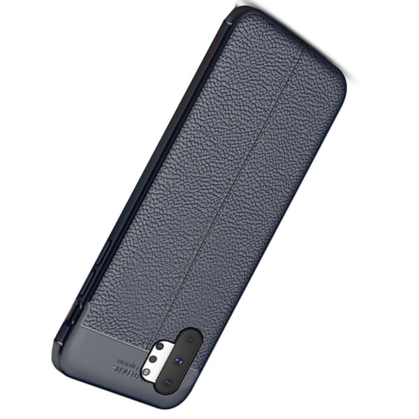 Tehokas silikonikuori - Samsung Galaxy Note10 Plus Mörkblå