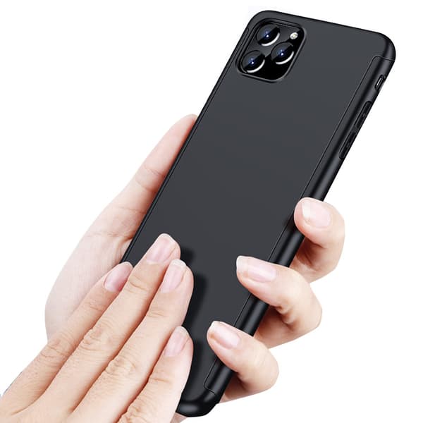 Genomtänkt Dubbel Skyddsskal Floveme - iPhone 11 Pro Max Blå