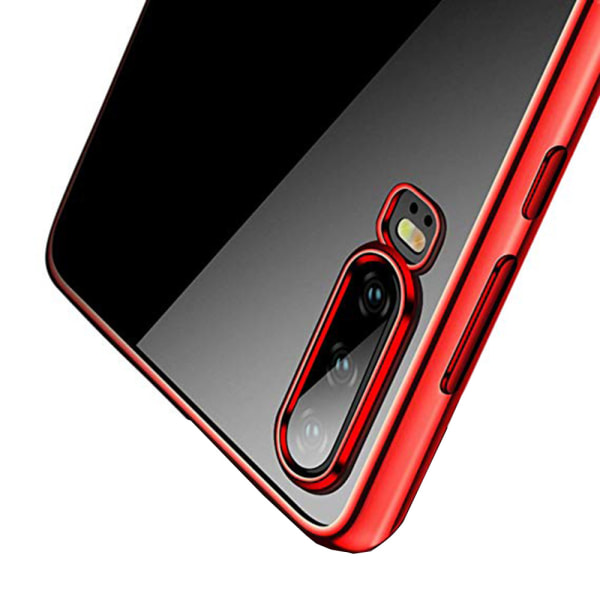 Huawei P30 - Ainutlaatuinen suojaava silikonikuori Röd