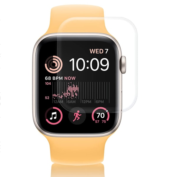 Mjukt PET Skärmskydd Apple Watch Series 1/2/3 38/42mm Transparent 38mm