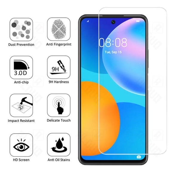 Näytönsuoja Standard 0,3mm Huawei P smart 2021 Transparent/Genomskinlig