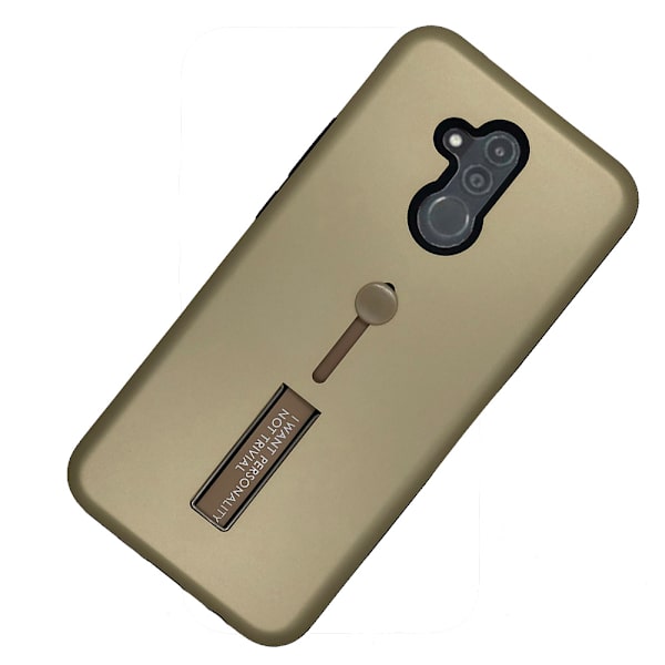 Huawei Mate 20 Lite - Stilrent Stötdämpande Skal Kickstand Silver