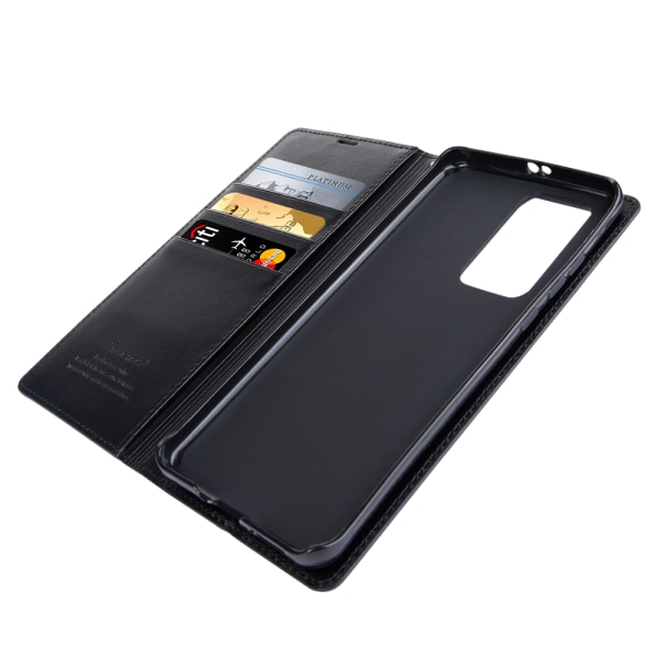 Effektivt lommebokdeksel - Huawei P40 Pro Mörkblå