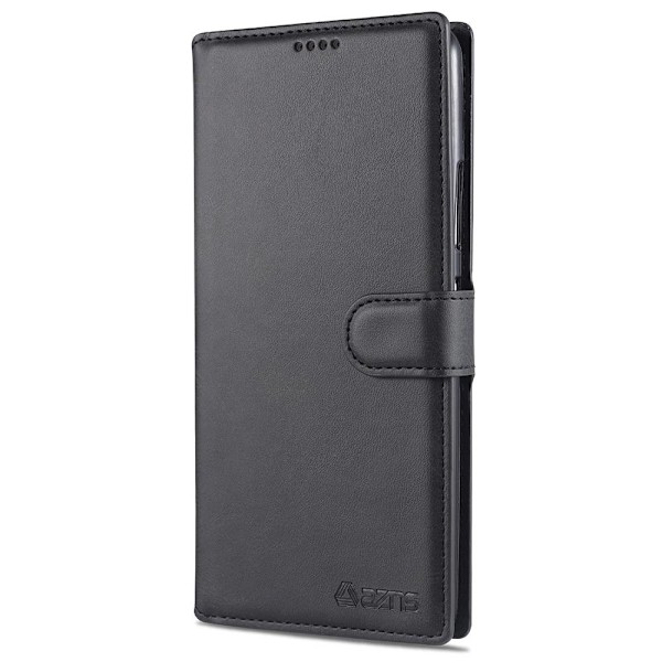 Tankevækkende fleksibel pung-etui - Samsung Galaxy A42 Svart