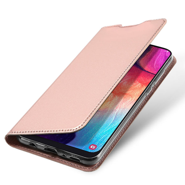 Samsung Galaxy A50 - Plånboksfodral Guld
