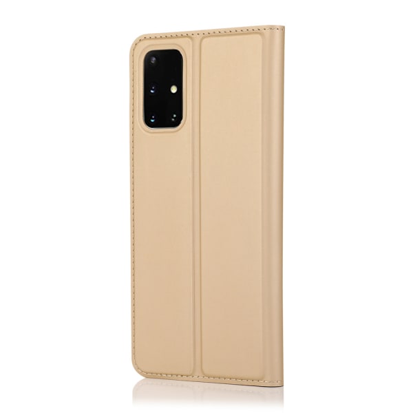 Professionellt Stilsäkert Plånboksfodral - Samsung Galaxy A71 Roséguld