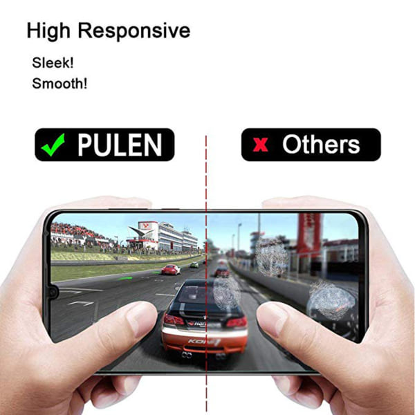 Huawei P30 Pro - Helt�ckande Sk�rmskydd fr�n HuTech Svart