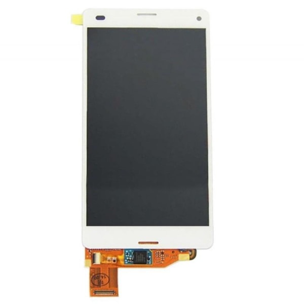 Sony Xperia Z3 Compact - LCD-skærm (skærm) HVID OEM-Original-LC