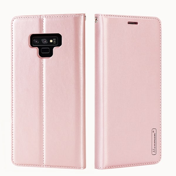 Elegant Plånboksfodral till Galaxy Note 9 Roséguld