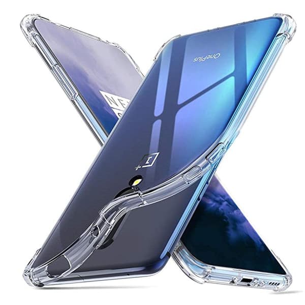 Skyddande Stilrent Silikonskal - Oneplus 7 Pro Transparent