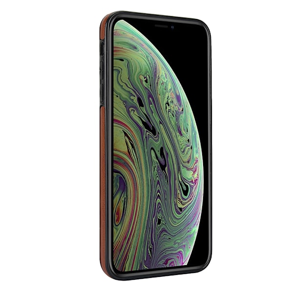 iPhone XR Leman Mobilskal med Kortförvaring Blå