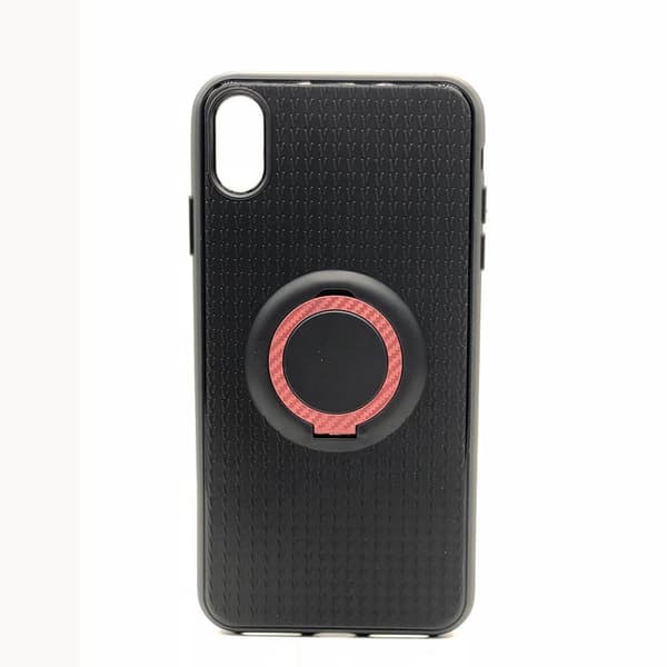 Skyddsskal med Ringholder (FLOVEME) för iPhone XS Max Svart