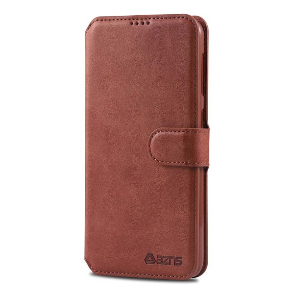 Stötdämpande Plånboksfodral - Samsung Galaxy A10 Röd