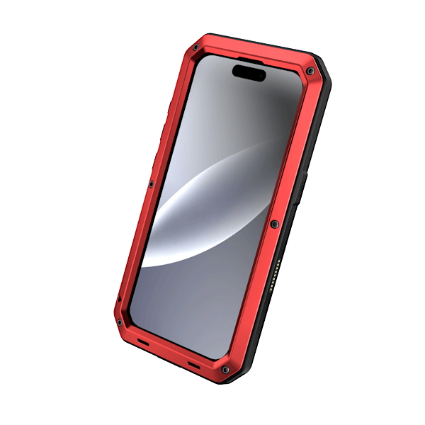 iPhone 17 Aluminiumskal  EXXO-design, Stötsäkert & Robust Silver