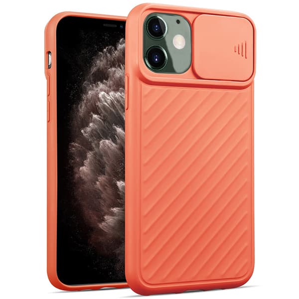 iPhone 11 - Skyddsskal med Kamera Skydd Röd