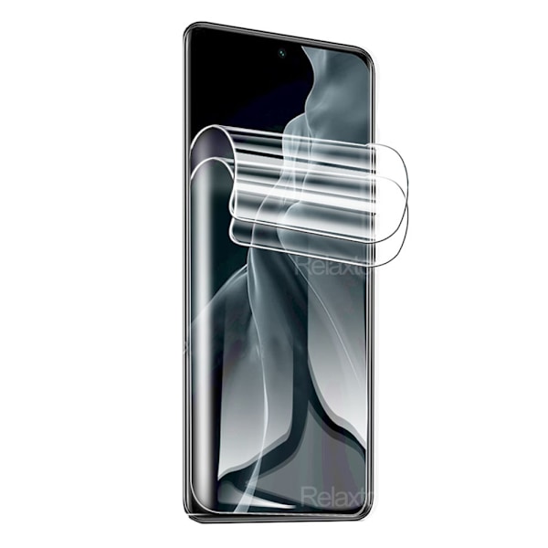 3-PACK Hydrogel Skärmskydd HD 0,2mm Xiaomi 12 Transparent