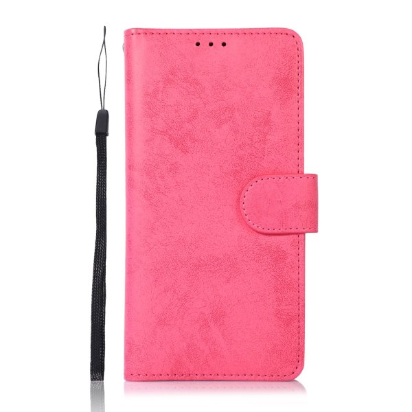 Praktisk LEMAN Wallet Cover - Samsung Galaxy S22 Rosa