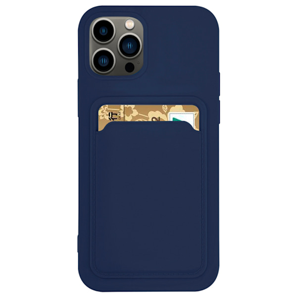Skal med Kortfack - iPhone 12 Pro Svart