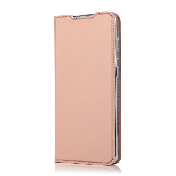 Stilrent Smidigt Plånboksfodral - Samsung Galaxy S20 Roséguld