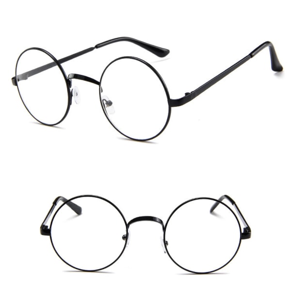 Klassiske læsebriller (-1,0 til -6,0) til nærsynethed Svart -5.0