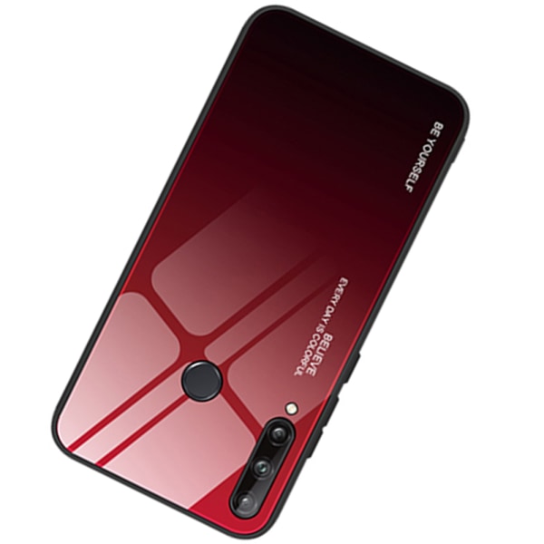 Deksel - Huawei P40 Lite E Svart/Röd