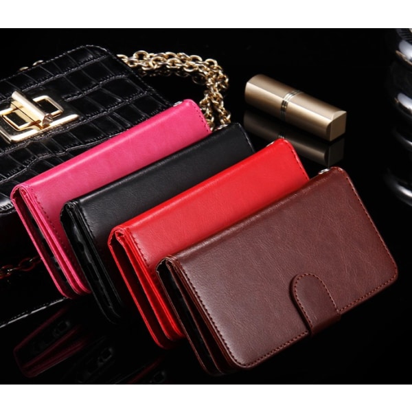 Elegant 9 CARD lommebokveske til Samsung S7 EDGE - FLOVEME Vit