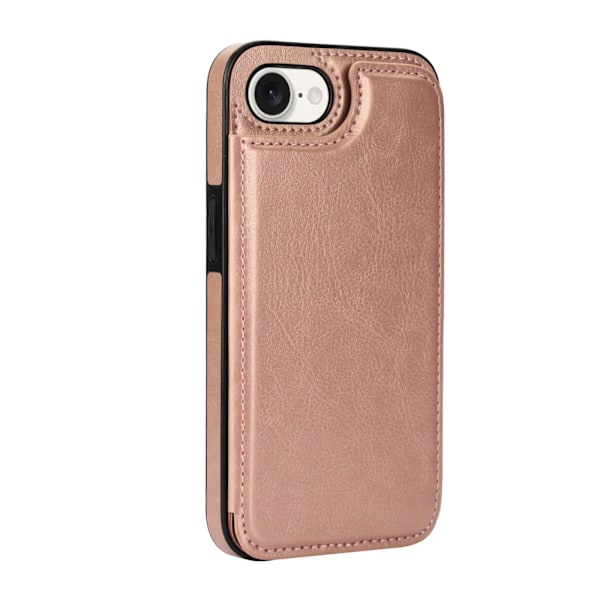 iPhone 16E - Plånboksfodral med Stil från NKOBEE Vit