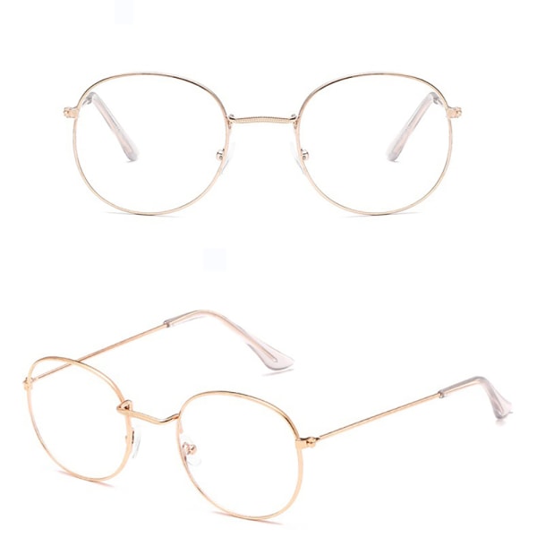 Klassiska Läsglasögon (-1.0 till -6.0) för Närsynthet Silver -6.0
