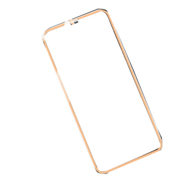 iPhone 11 Pro Max Skärmskydd 3D Aluminiumram 5-PACK Roséguld