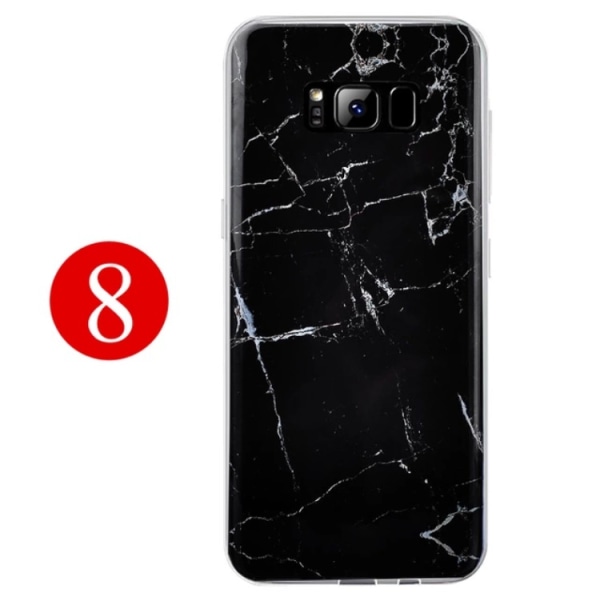 Galaxy s8 - NKOBEEN marmorikuvioinen kännykän kansi 3