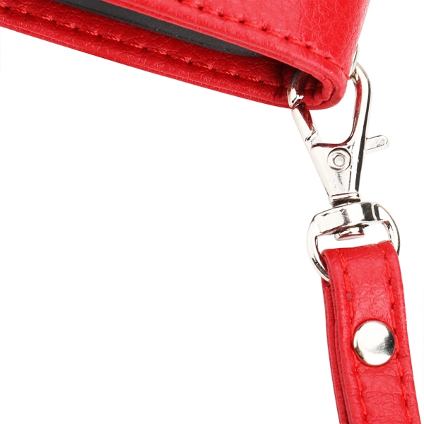 Kraftig lommebokdeksel - Samsung Galaxy A51 Röd