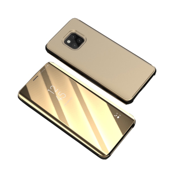 Stilfuldt glat etui (Leman) - Huawei Mate 20 Pro Guld