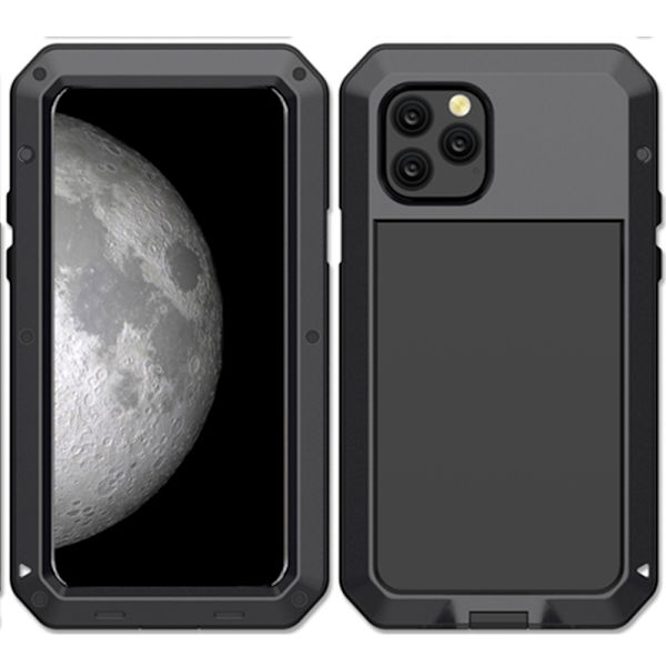 iPhone 11 - Robust Ekstra Beskyttelseskal i Aluminium Silver