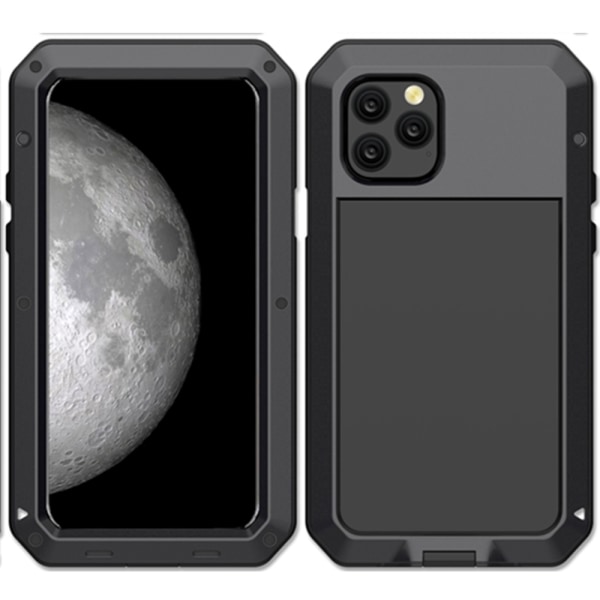iPhone 11 - Vankka alumiininen lisäsuojakuori Svart