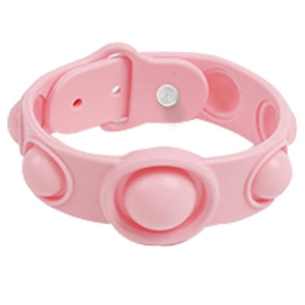 Slittålig Fidget Toy Armband Pop It Simple Dimple Grön