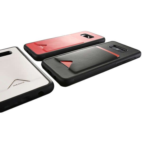 Samsung Galaxy S8 Plus - Deksel med kortspor Röd