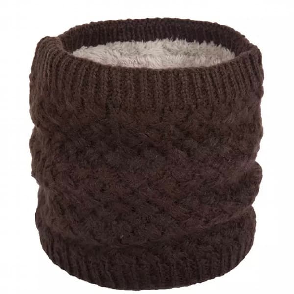 Ringhalsduk Fleece  Varm & Bekväm, Perfekt för Vind Grå