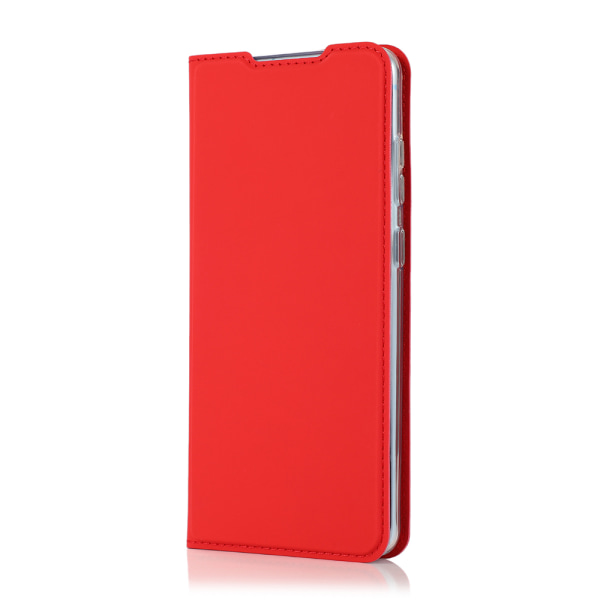 Samsung Galaxy A71 - Glatt lommebokdeksel Röd