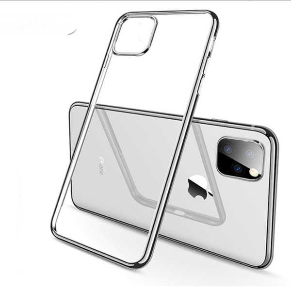 iPhone 11 Pro - Exklusivt Skyddsskal i Silikon Silver